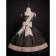 Pink Up Chocolate Normal Waist JSK(Leftovers/Full Payment Without Shipping)